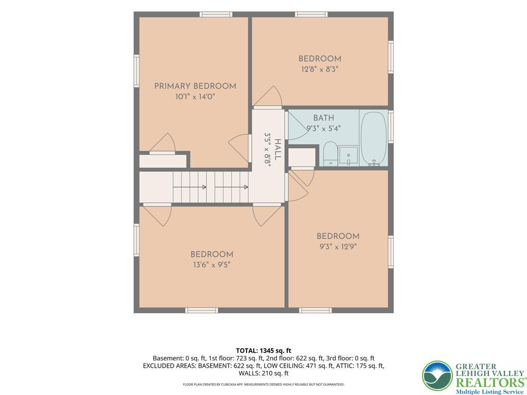 159 West Ridge Street Nesquehoning, PA 18240 - Photo 54 of 55 2nd floor plan