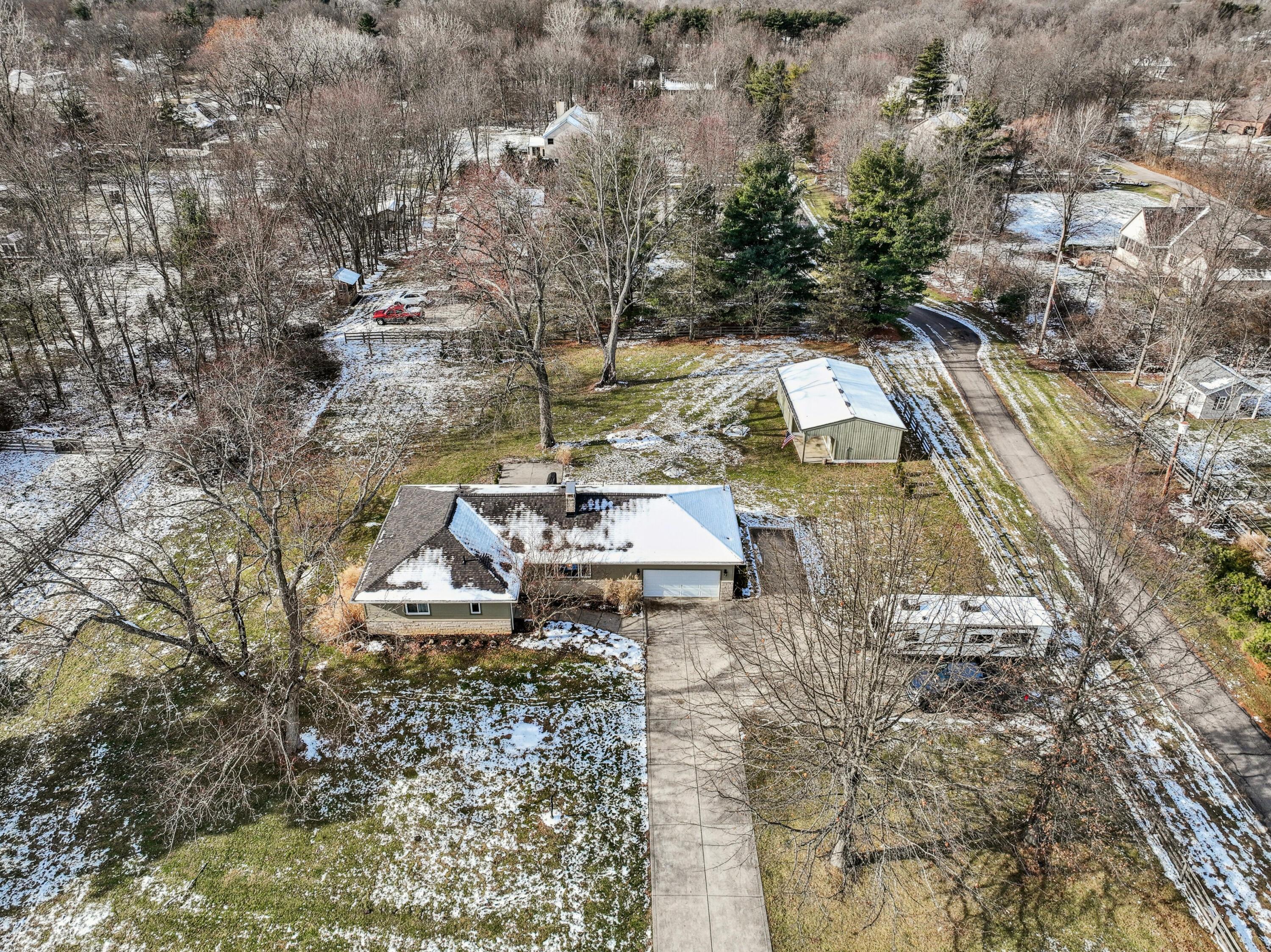 8378 Steitz Road Powell, OH 43065 - Photo 60 of 67 Aerial view of this lot