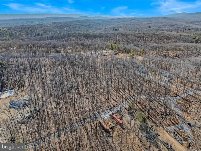 a view of city and mountain