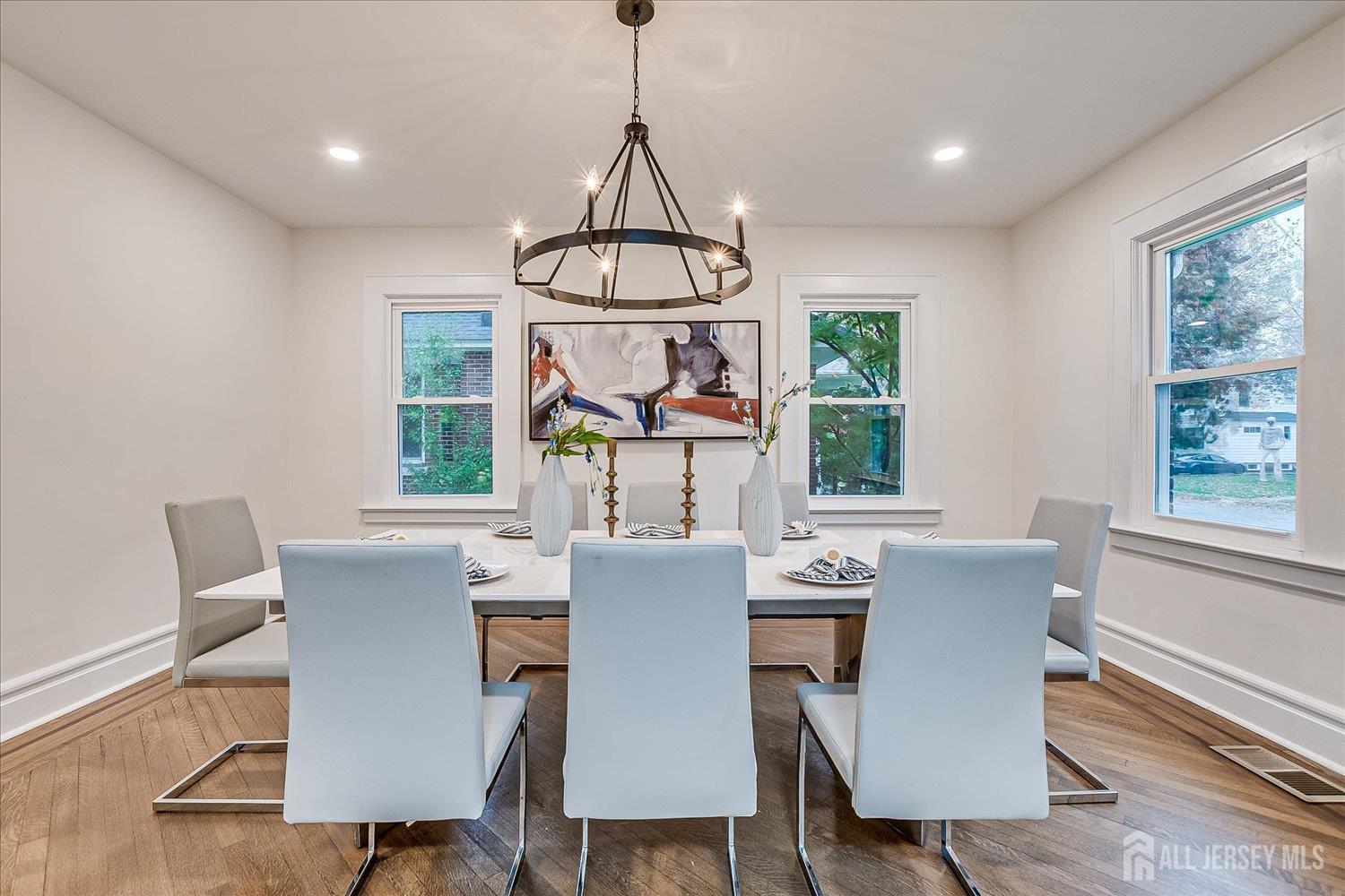 140 Oakview Avenue Maplewood, NJ 07040 - Photo 25 of 67 a view of a dining room with furniture window and outside view