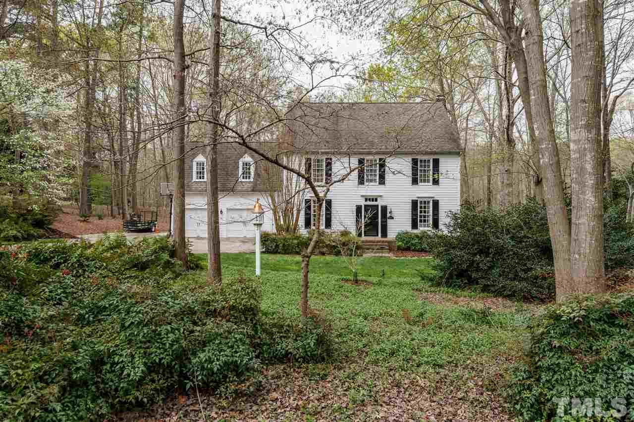 10709 Dunhill Terrace Raleigh, NC 27615 - Photo 1 of 30 Large front yard sets this home perfectly. Located on 1 acre flat homesite. Beautiful colonial style home with fiber cement exterior siding and gorgeous mature landscaping all over.