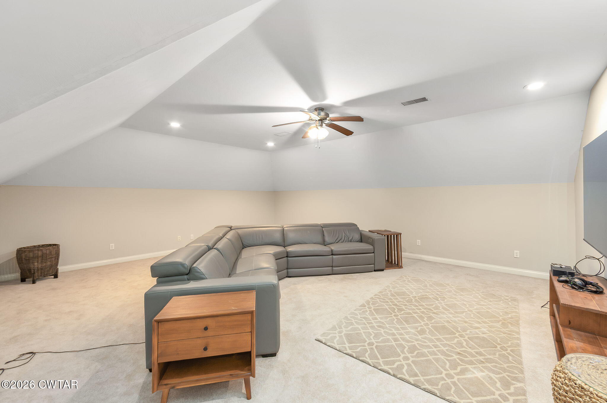 4320 Timberlake-Wildersville Road Lexington, TN 38351 - Photo 27 of 58 a bedroom with furniture and a ceiling fan