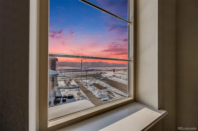 a view of a floor to ceiling window