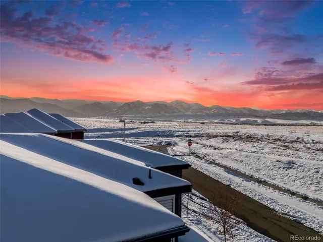 a view of a city from a terrace
