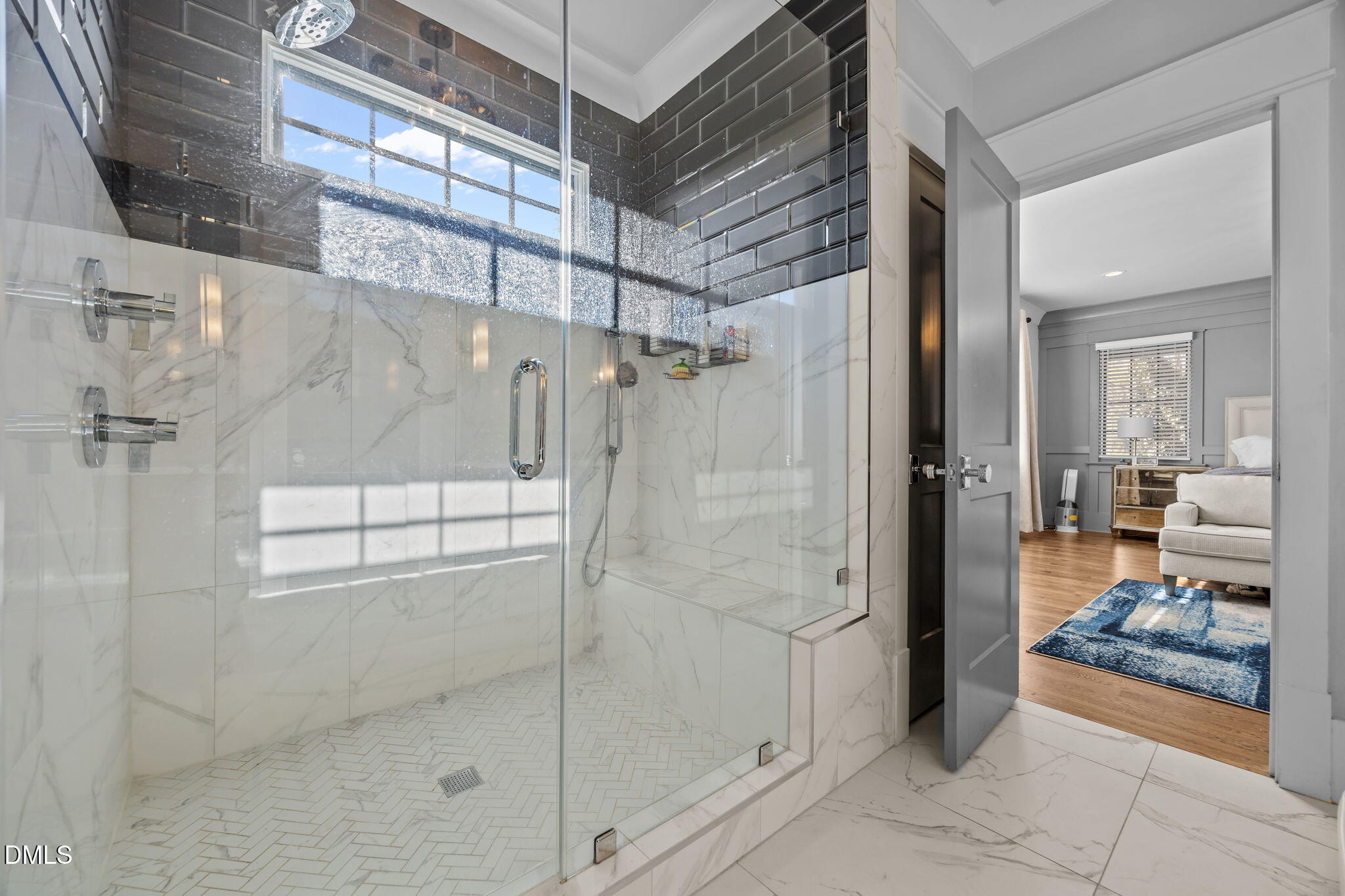 630 Daniels Street Raleigh, NC 27605 - Photo 20 of 34 a bathroom with a shower