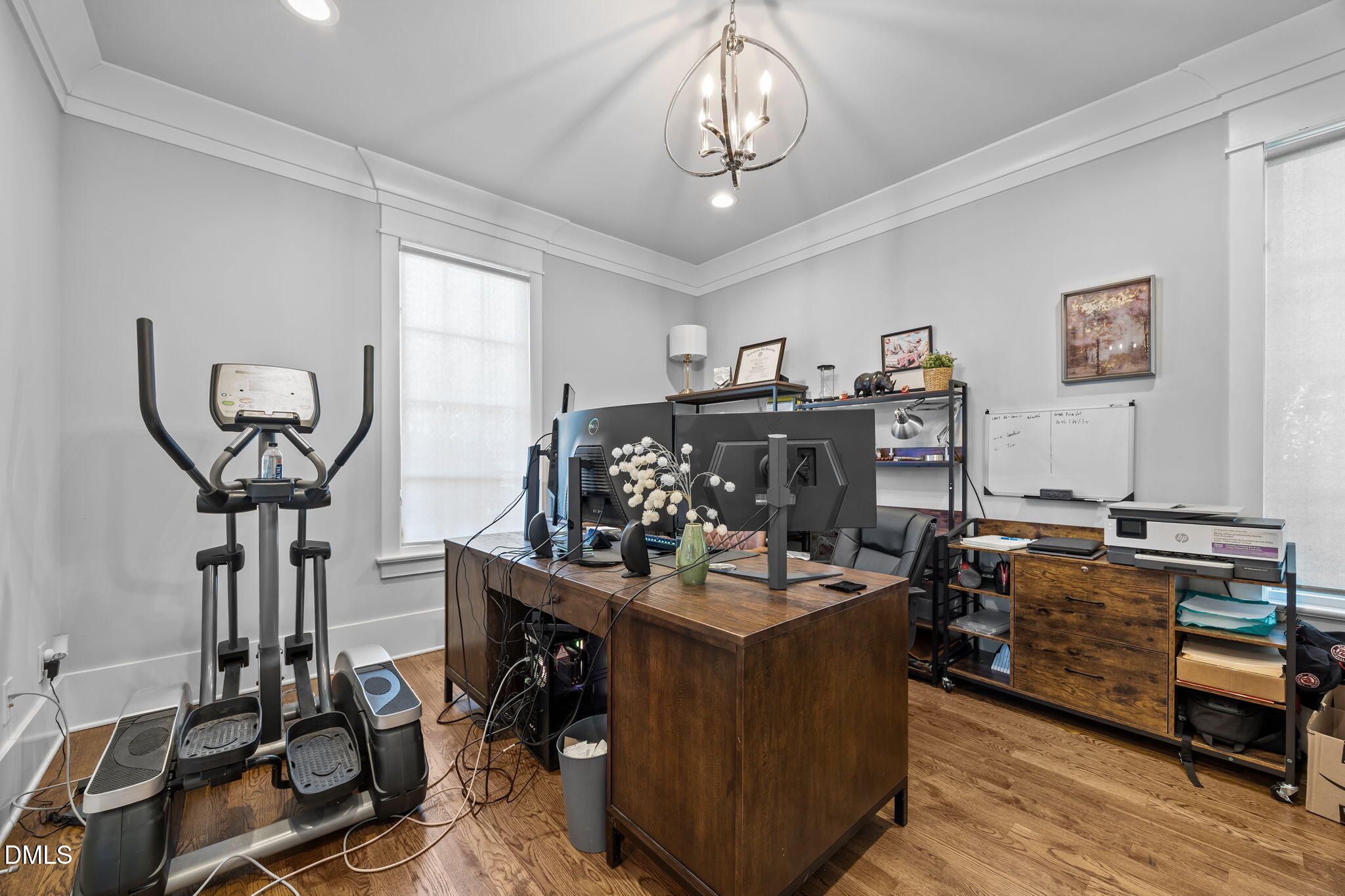 630 Daniels Street Raleigh, NC 27605 - Photo 23 of 34 a view of a room with gym equipment