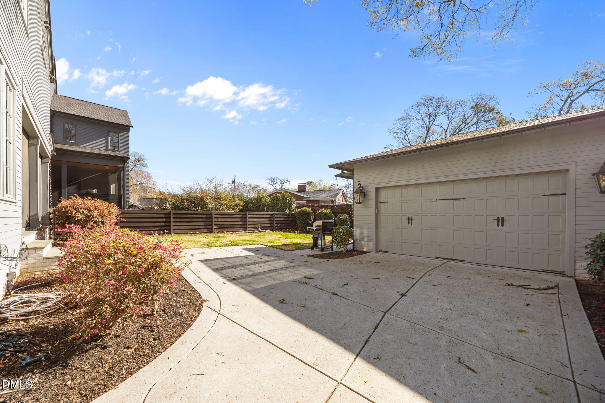 630 Daniels Street Raleigh, NC 27605 - Photo 33 of 34 a view of a house with a backyard