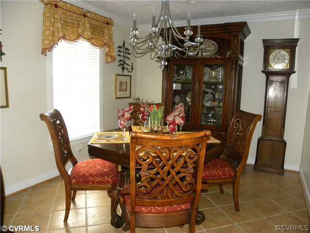 7620 Shooters Run Road New Kent, VA 23124 - Photo 8 of 24 Dining Room - Formal Dining Room with ceramic & co