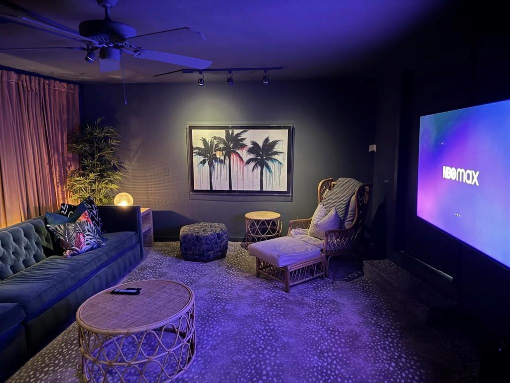 5301 West Mockingbird Lane Dallas, TX 75209 - Photo 35 of 35 a living room with furniture a lamp and a potted plant