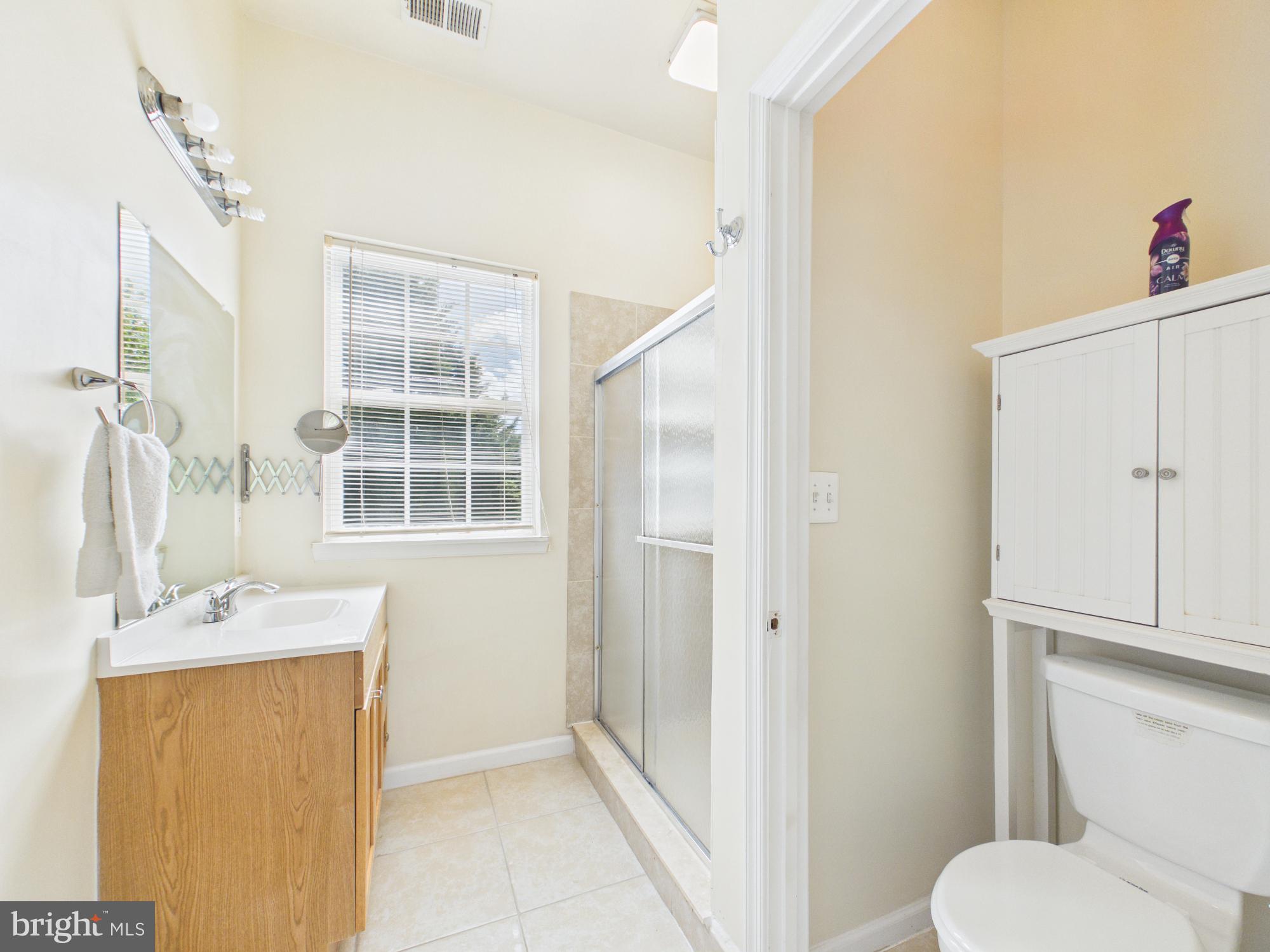 7801 Ridgewood Drive Annandale, VA 22003 - Photo 34 of 72 a bathroom with a sink toilet and shower