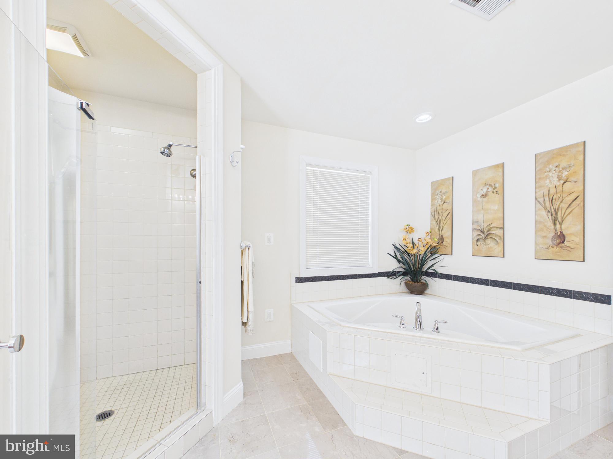 7801 Ridgewood Drive Annandale, VA 22003 - Photo 38 of 72 Elegant spa-like bathroom retreat.