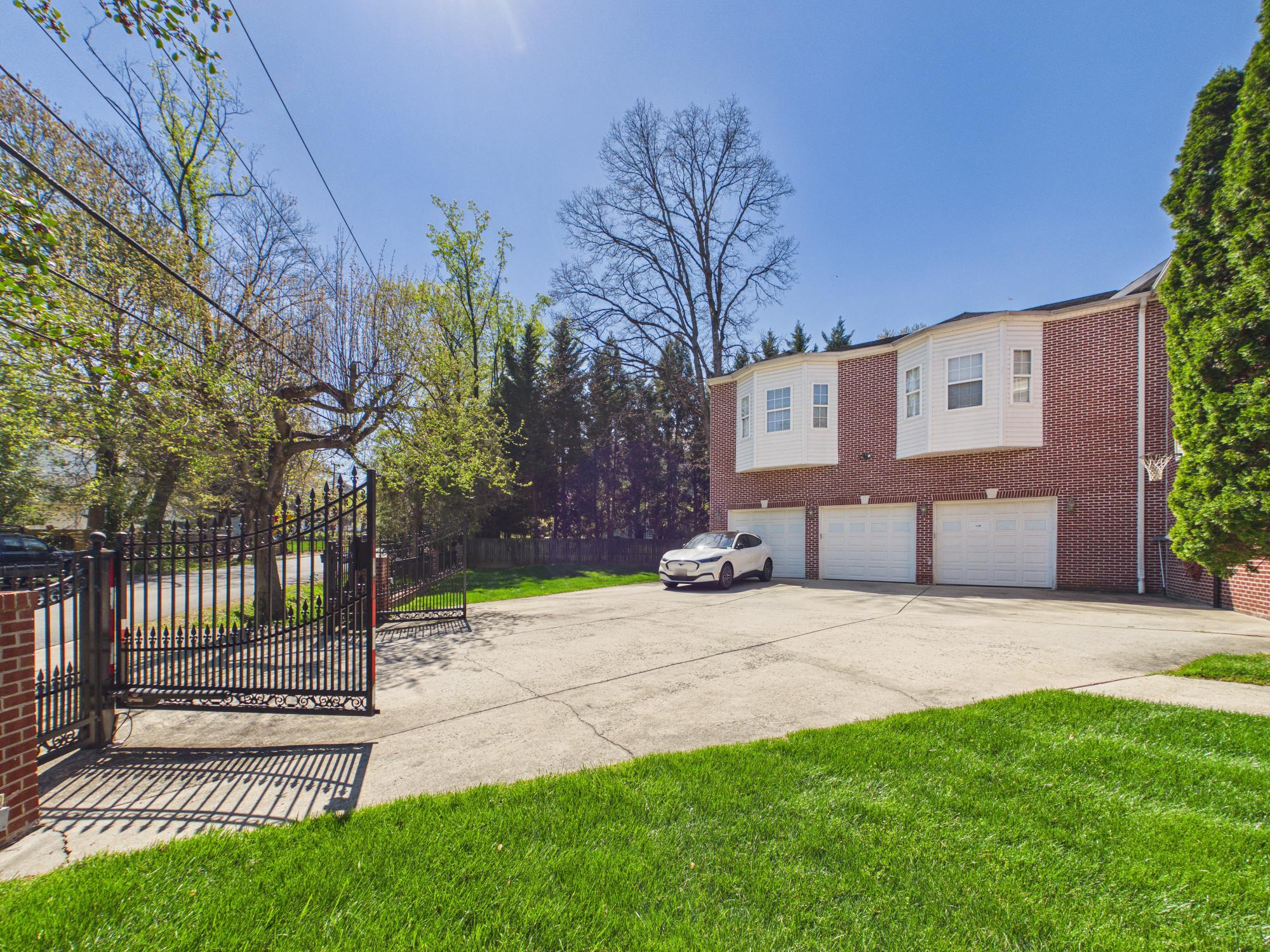 7801 Ridgewood Drive Annandale, VA 22003 - Photo 55 of 72 gated Driveway on the left side