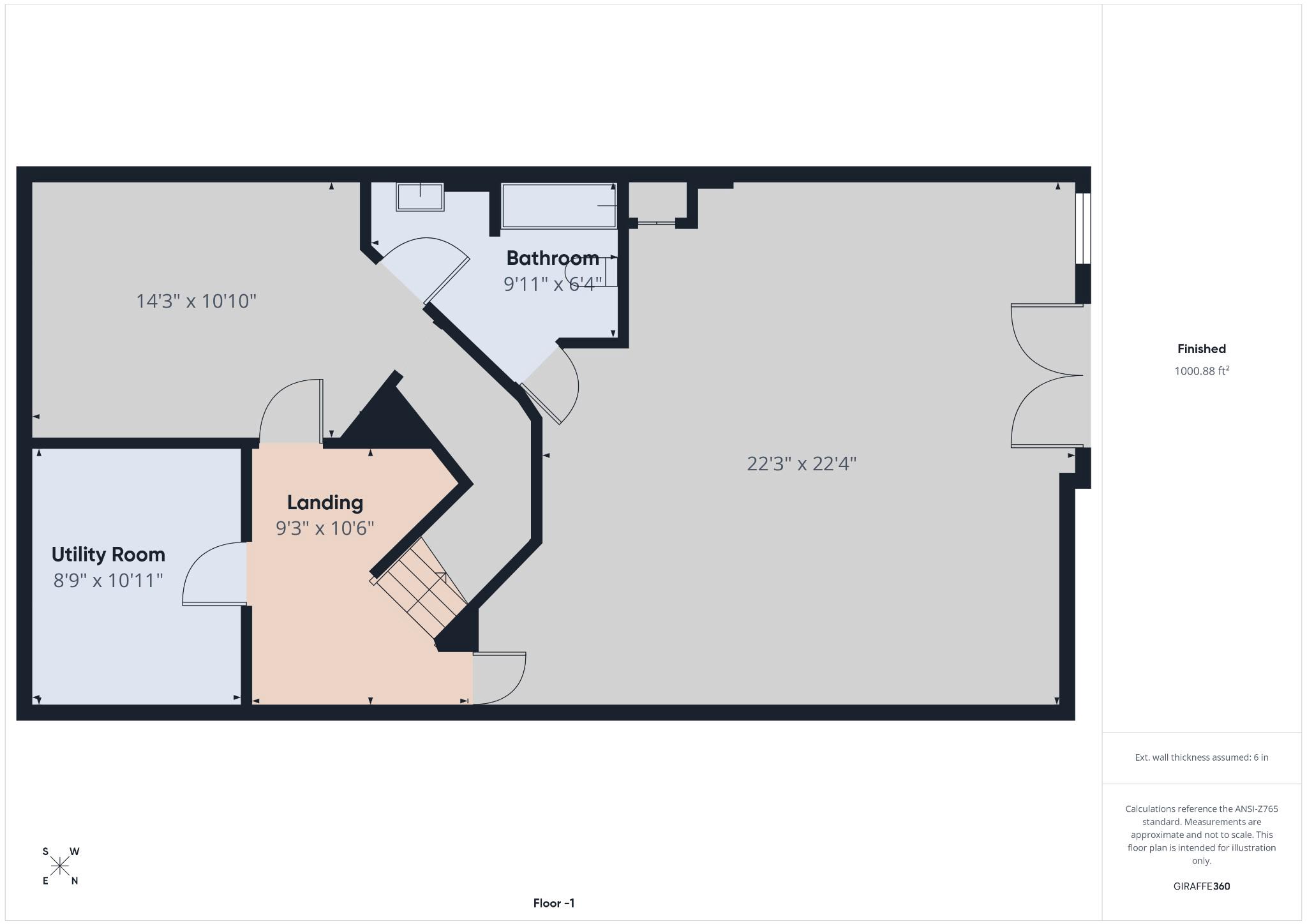 7801 Ridgewood Drive Annandale, VA 22003 - Photo 71 of 72 basement floor plan