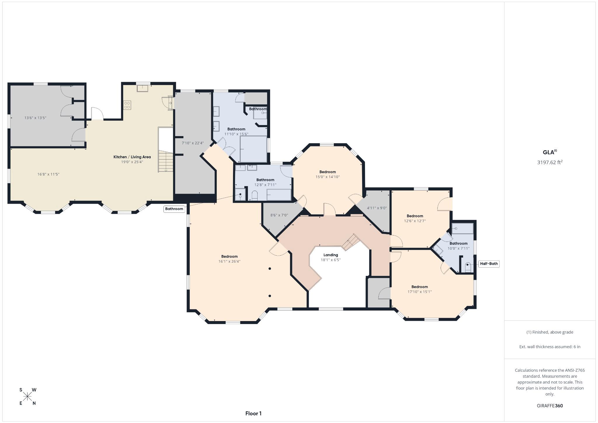 7801 Ridgewood Drive Annandale, VA 22003 - Photo 72 of 72 second level floor plan