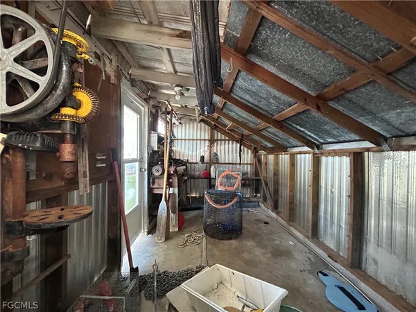 a storage room