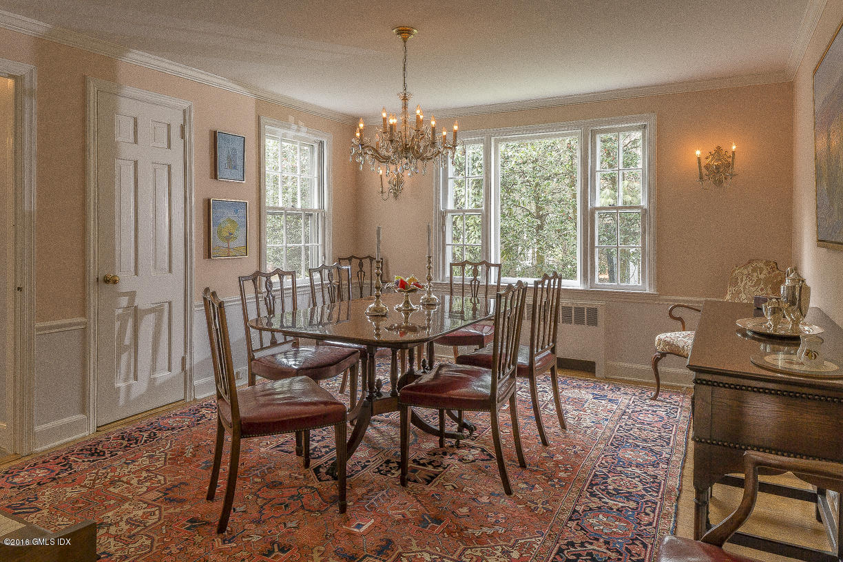 2 Boxwood Lane Greenwich, CT 06830 - Photo 14 of 23 a view of a dining room with furniture window and outside view