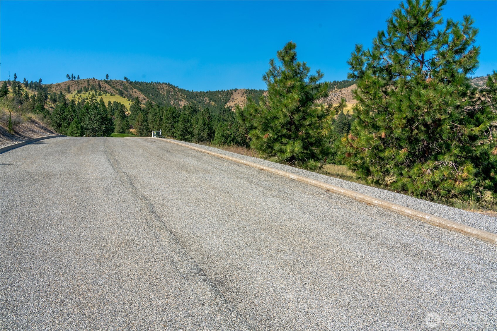 322 Paintbrush Road Chelan, WA 98816 - Photo 14 of 26 a view of a road with a mountain view