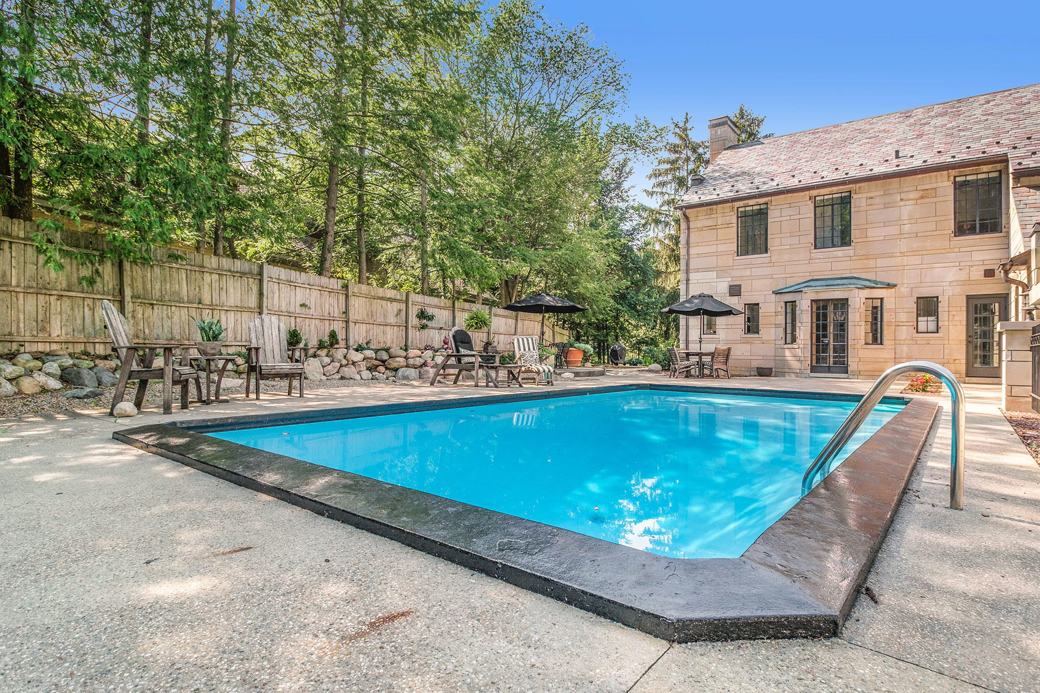 1405 Long Road Kalamazoo, MI 49008 - Photo 38 of 52 Pool with Entertaining