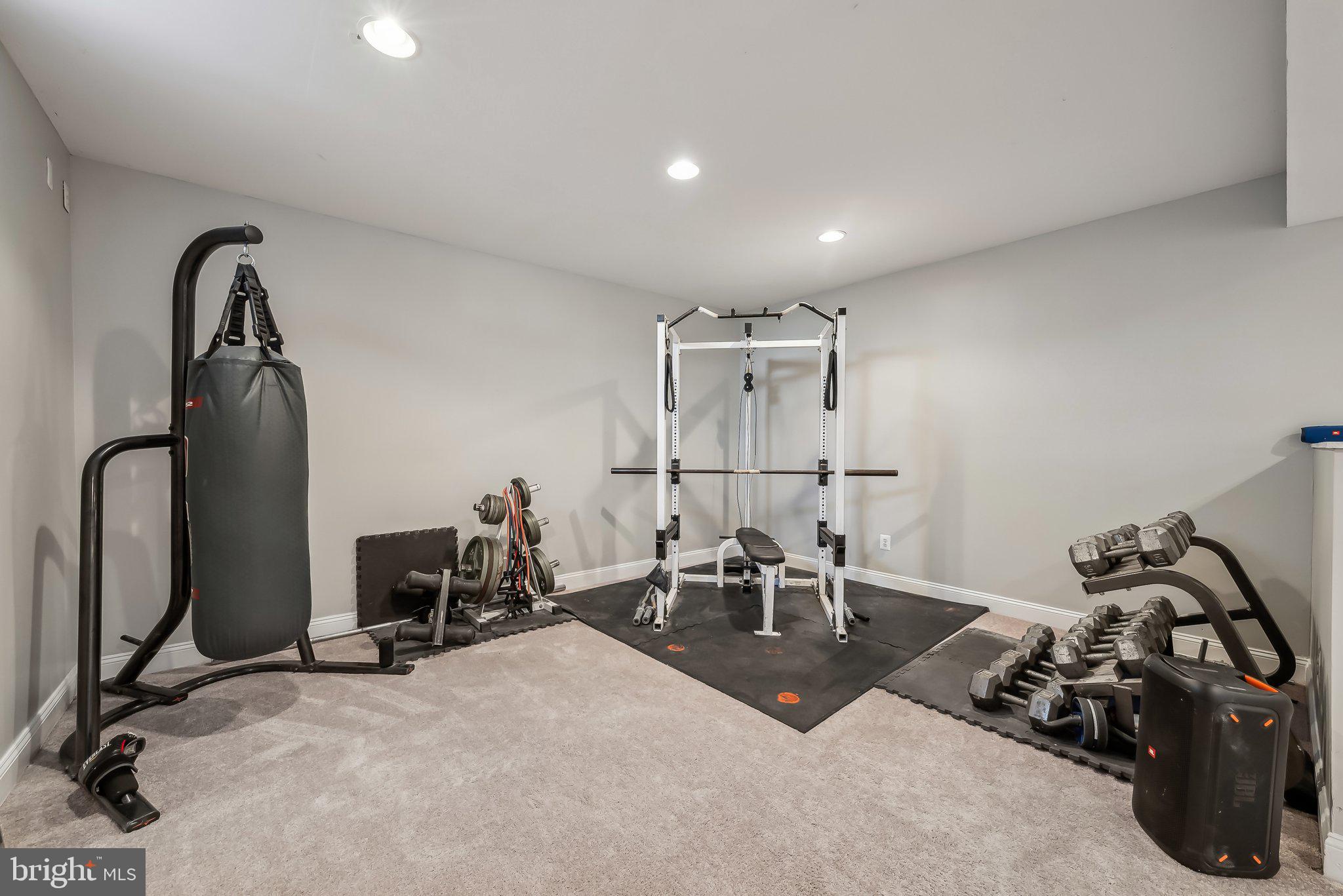 9061 Roaring Spring Loop Bristow, VA 20136 - Photo 22 of 55 a view of a room with gym equipment