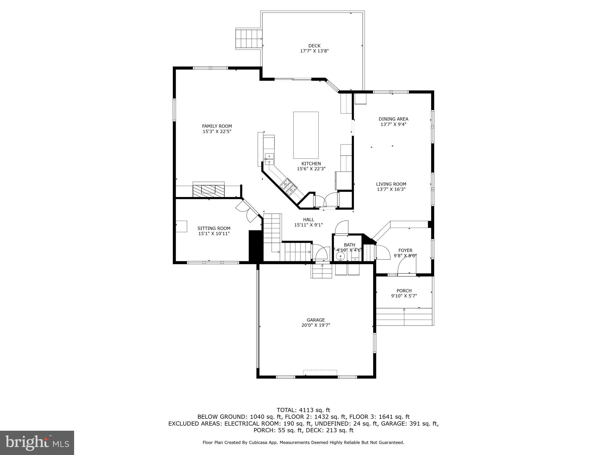 9061 Roaring Spring Loop Bristow, VA 20136 - Photo 53 of 55 Main level floor plan