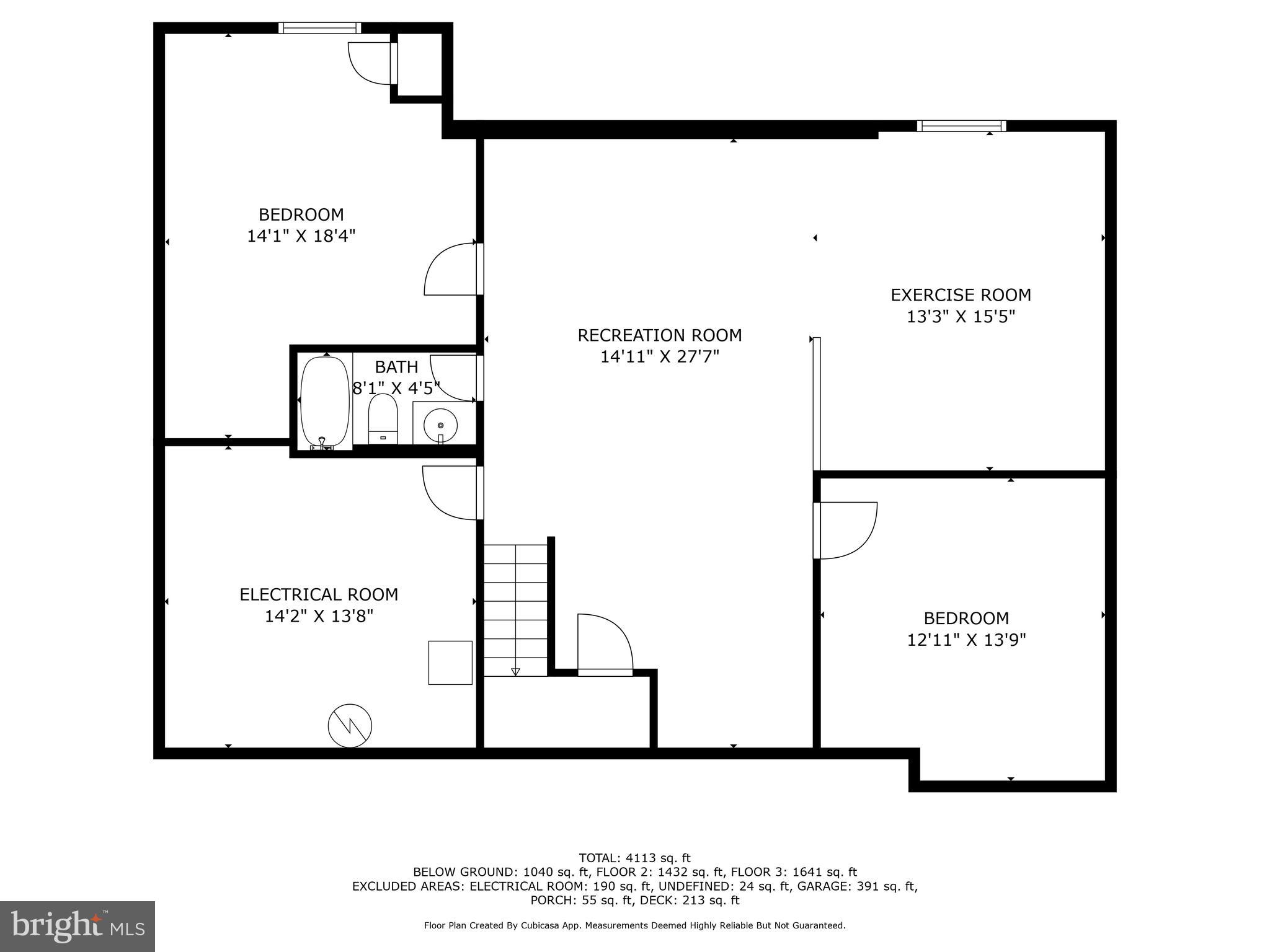 9061 Roaring Spring Loop Bristow, VA 20136 - Photo 55 of 55 Basement floor plan