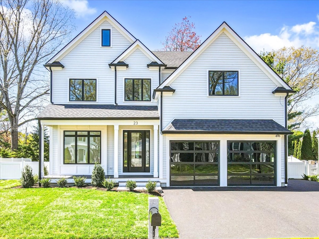 23 Fairfax Road Needham, MA 02492 - Photo 1 of 1 a view of a house with a yard