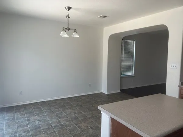 a view of an empty room with window