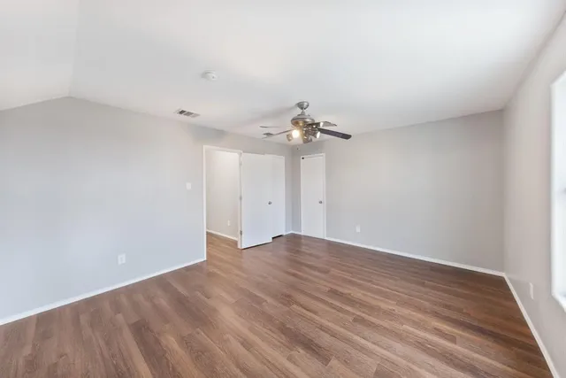 wooden floor in an empty room