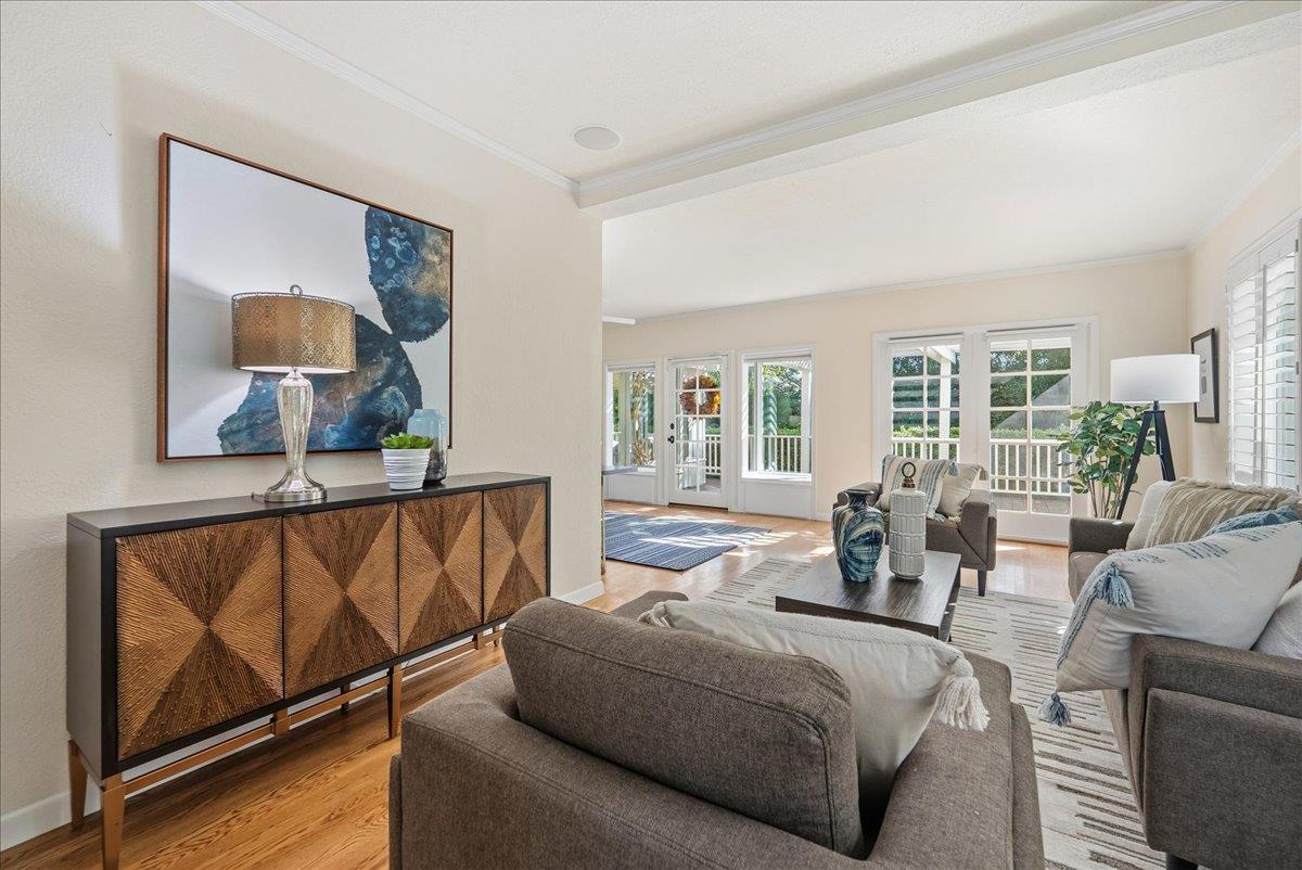 43120 Montgomery Avenue Davis, CA 95618 - Photo 7 of 52 a living room with furniture and a wooden floor