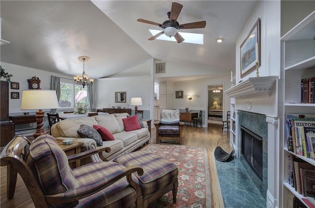 213 South View Trail Jasper, GA 30143 - Photo 8 of 79 a living room with furniture fireplace and a flat screen tv