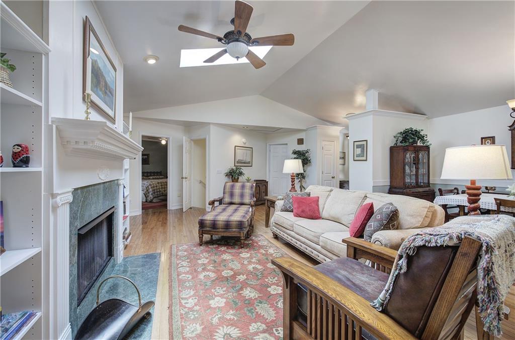 213 South View Trail Jasper, GA 30143 - Photo 9 of 79 a living room with furniture fireplace and a chandelier