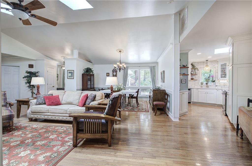 213 South View Trail Jasper, GA 30143 - Photo 10 of 79 a living room with furniture and wooden floor