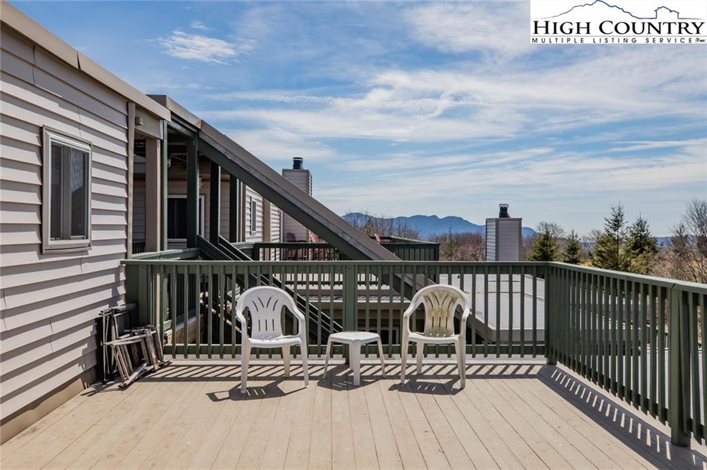 301 Pinnacle Inn Road, Unit 2316 Beech Mountain, NC 28604 - Photo 2 of 50 a view of a roof deck