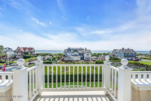a view of a city from a terrace