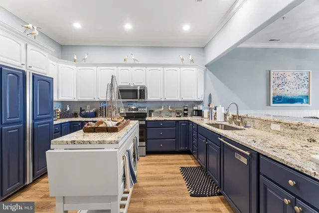a view of a balcony with wooden floor and fence