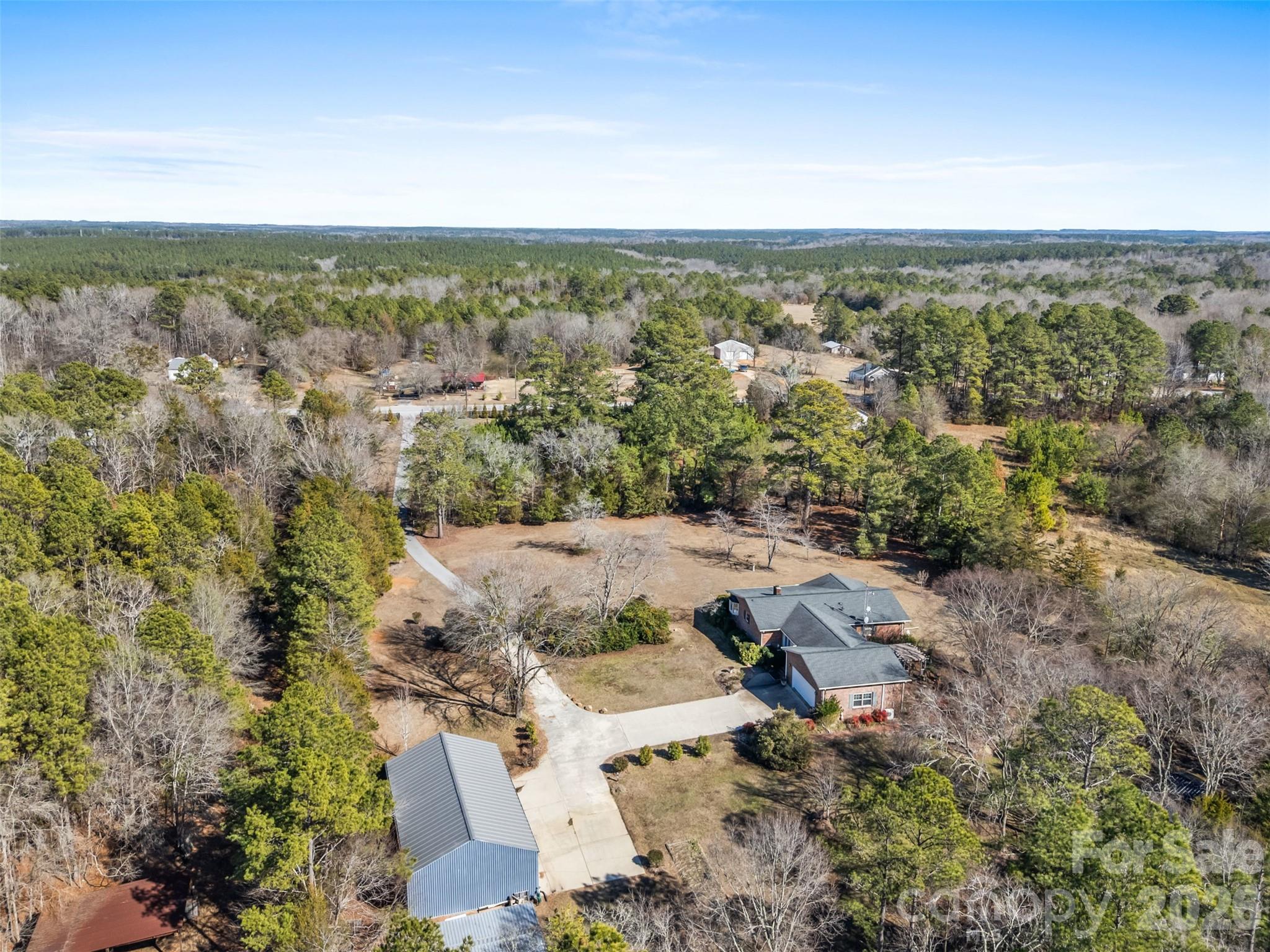 6330 Richburg Road Great Falls, SC 29055 - Photo 19 of 20 an aerial view of residential house and outdoor space
