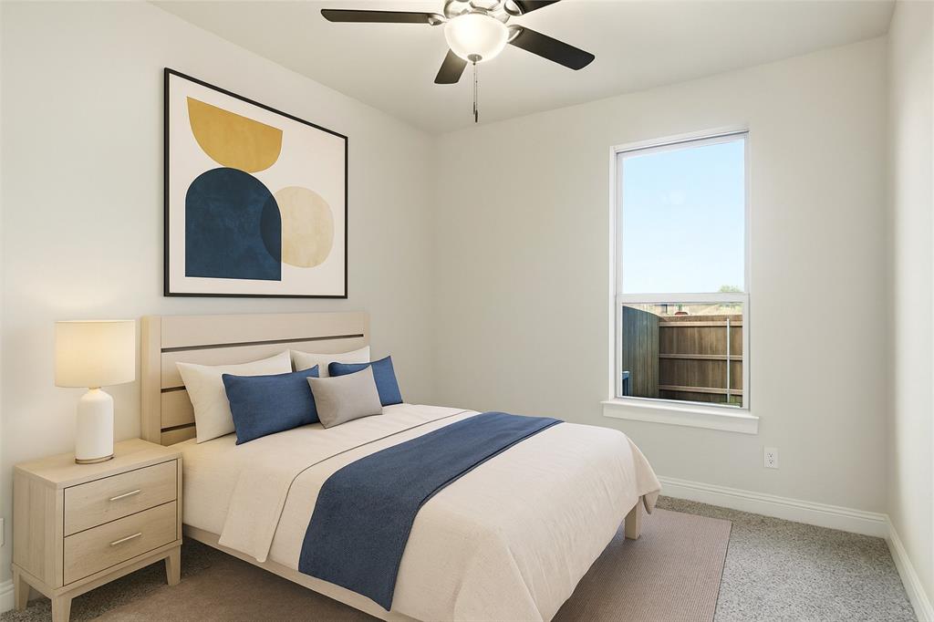 206 Legacy Boulevard Weatherford, TX 76086 - Photo 16 of 21 a bedroom with a bed and a window