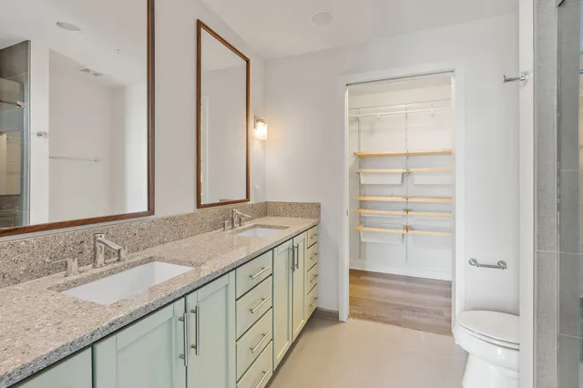 a view of a city from a balcony