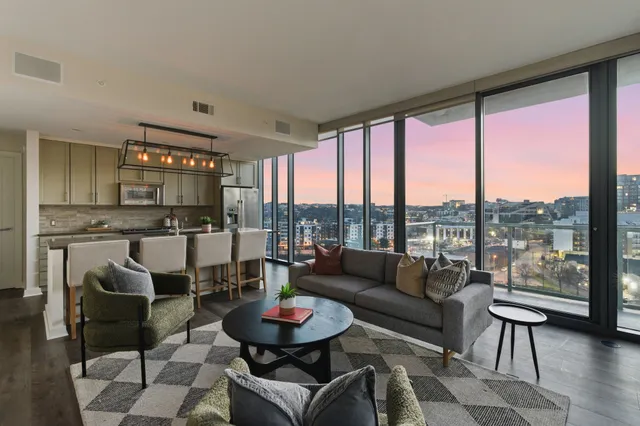 an empty room with window