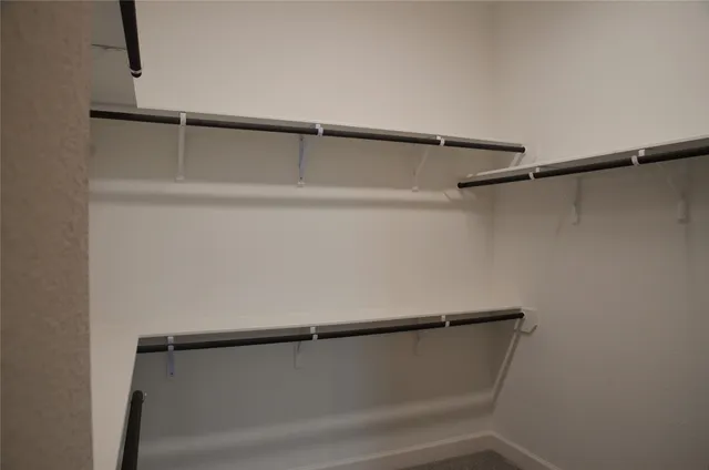 a view of walk in closet
