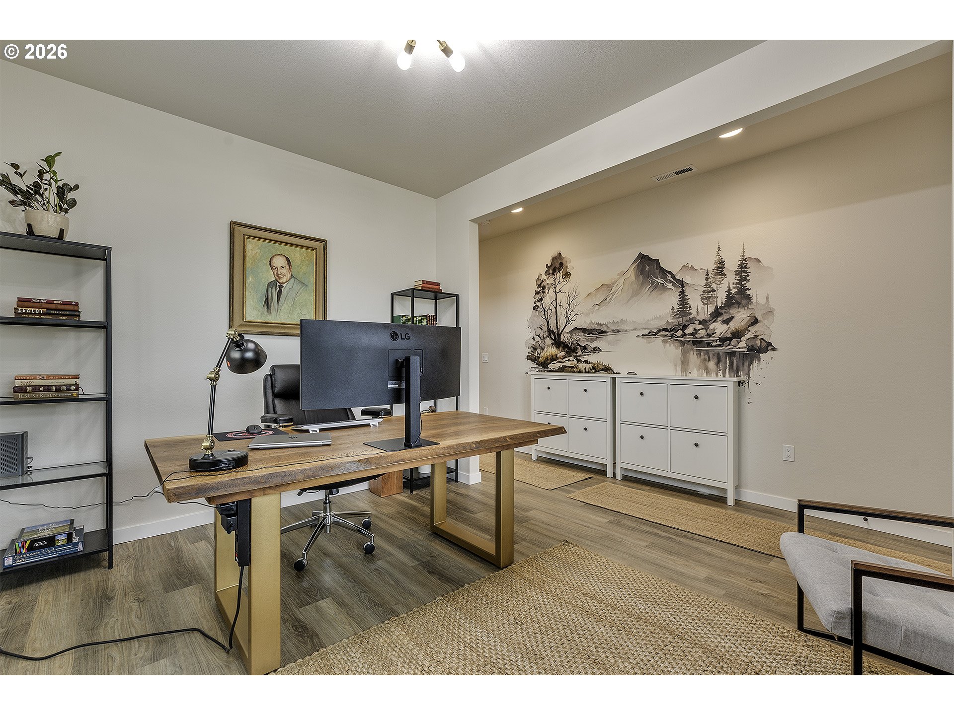1156 Tansy Lane Canby, OR 97013 - Photo 5 of 35 a view of a workspace with furniture