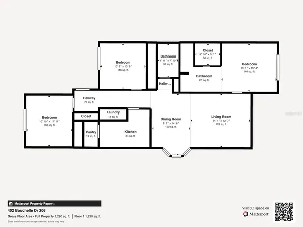 $399,000 | 402 Bouchelle Drive, Unit 206, New Smyrna Beach, FL 32169