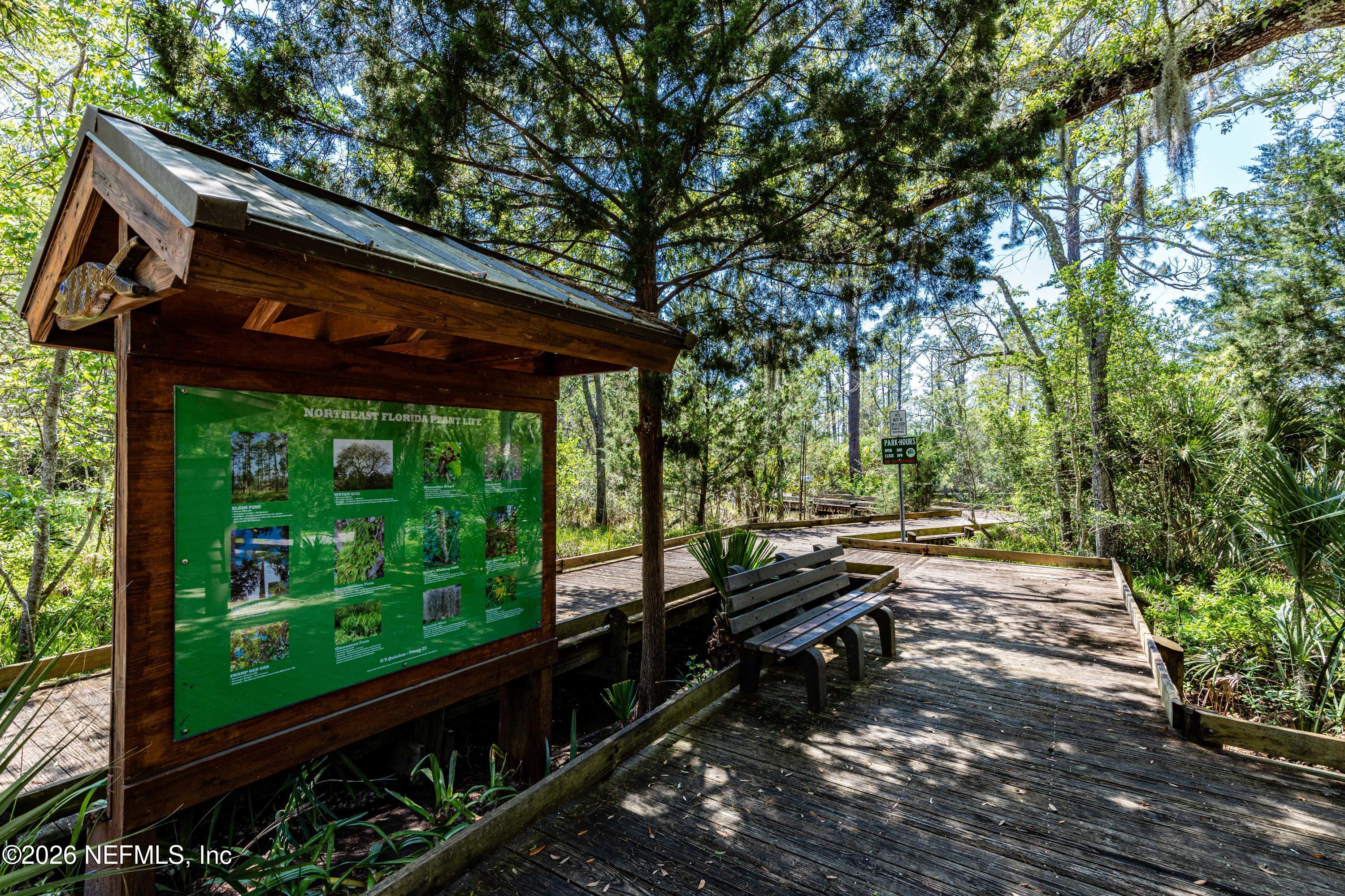 286 Main Street Atlantic Beach, FL 32233 - Photo 43 of 46 a backyard of a house with lots of green space