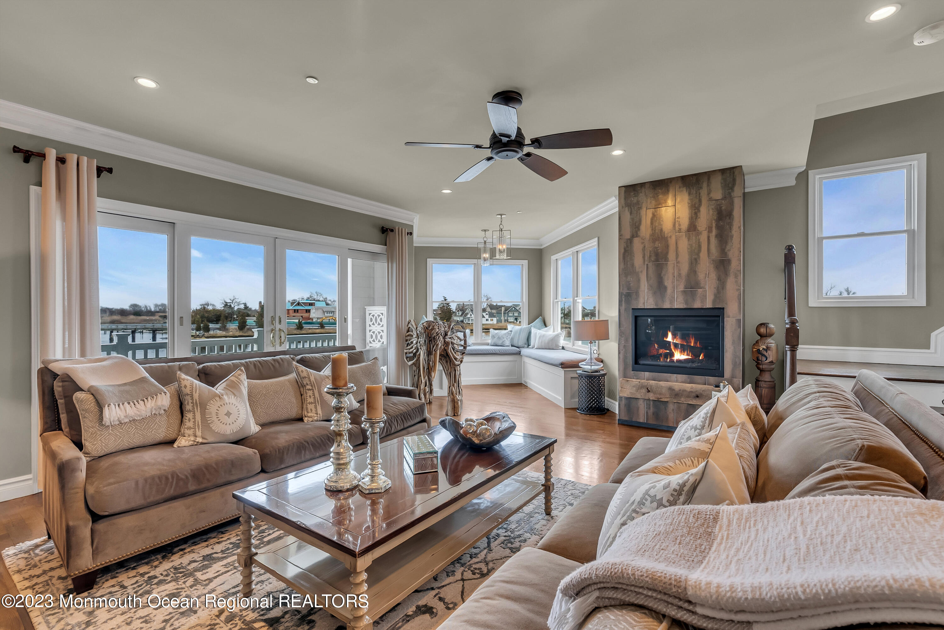 4 Waters Edge Brielle, NJ 08730 - Photo 36 of 66 a living room with furniture and a large window