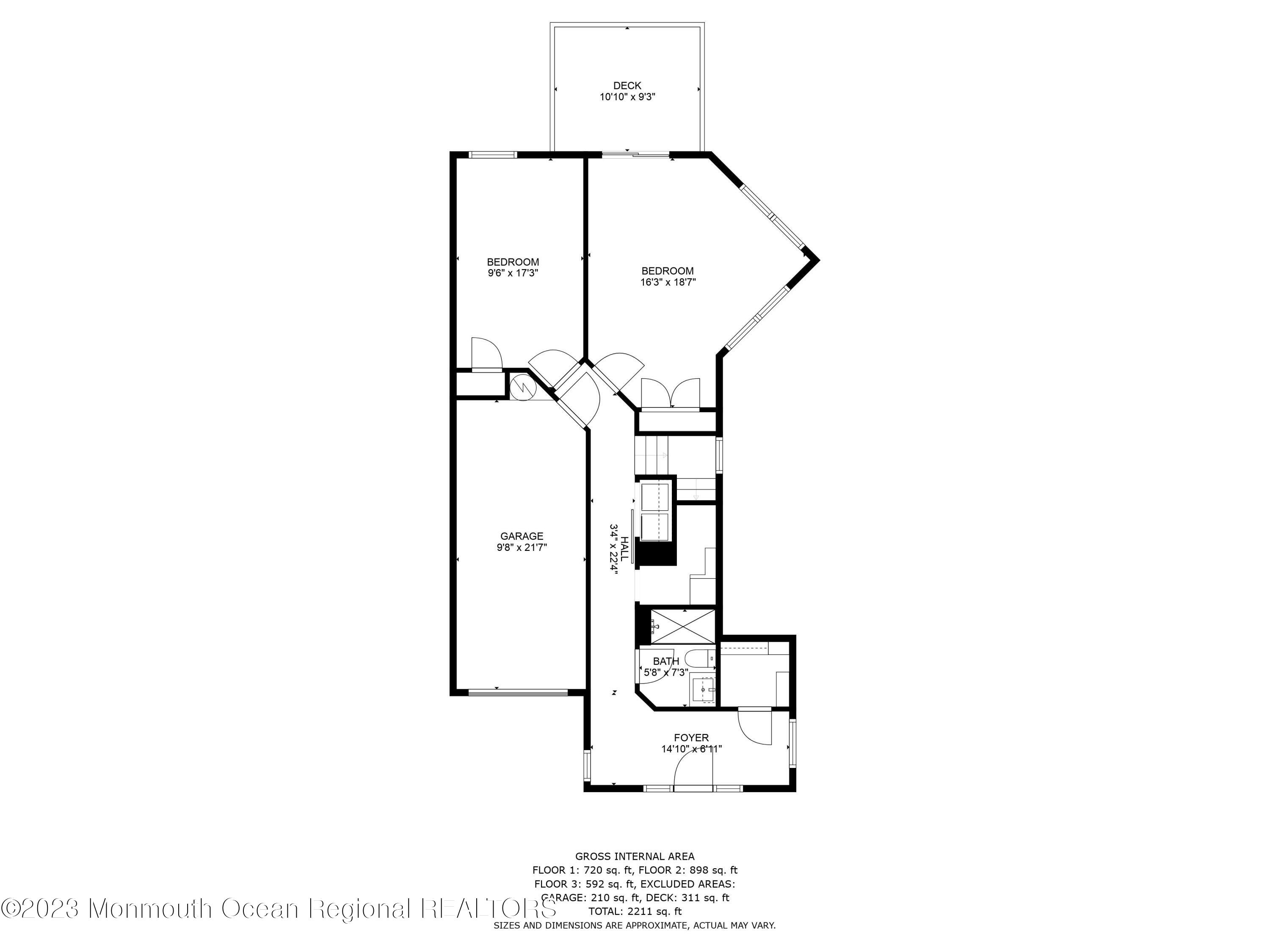 4 Waters Edge Brielle, NJ 08730 - Photo 37 of 66 a picture of a floor plan