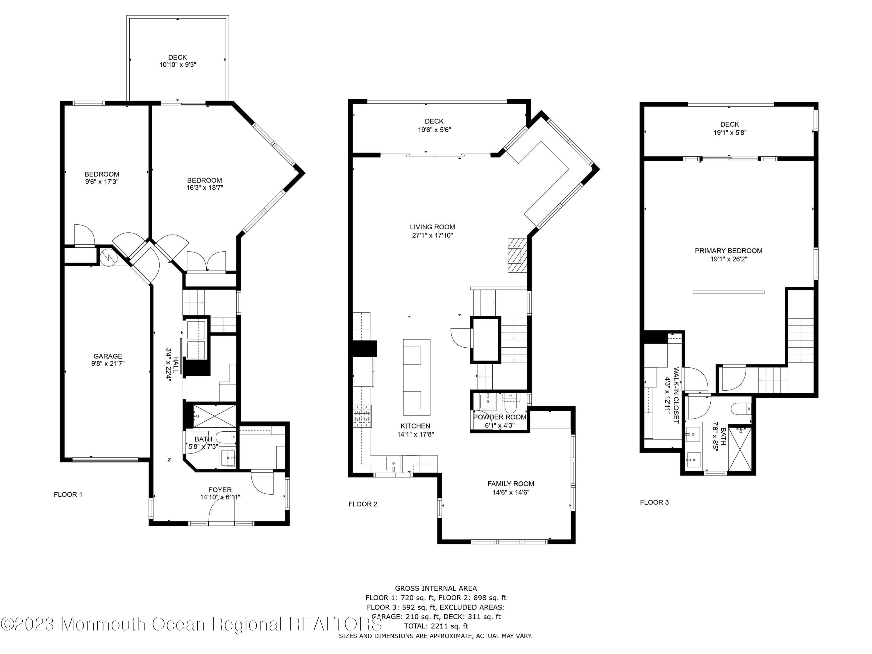 4 Waters Edge Brielle, NJ 08730 - Photo 40 of 66 069_all_floors_dimensions_4_watersedge_b