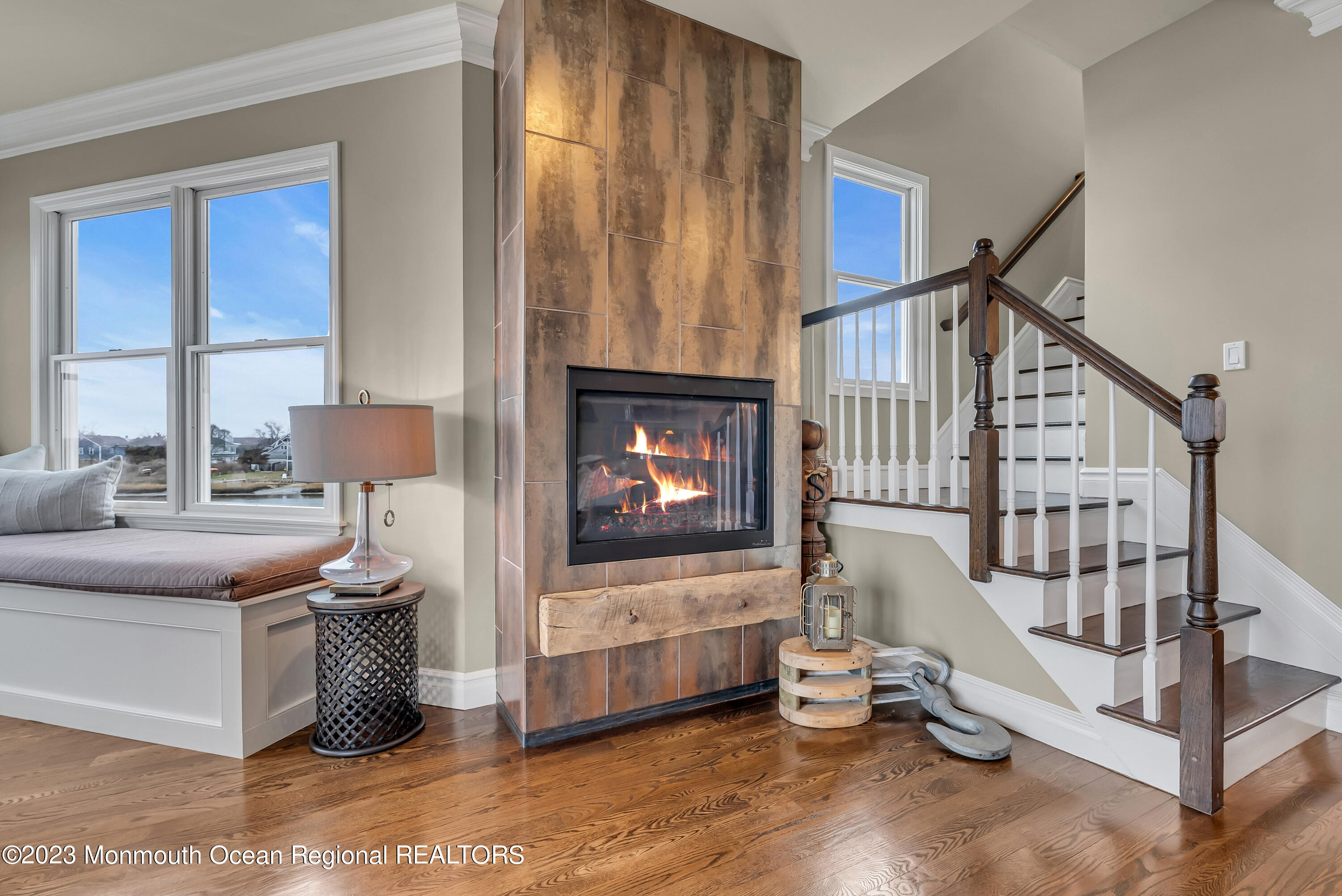4 Waters Edge Brielle, NJ 08730 - Photo 51 of 66 a living room with furniture and a flat screen tv