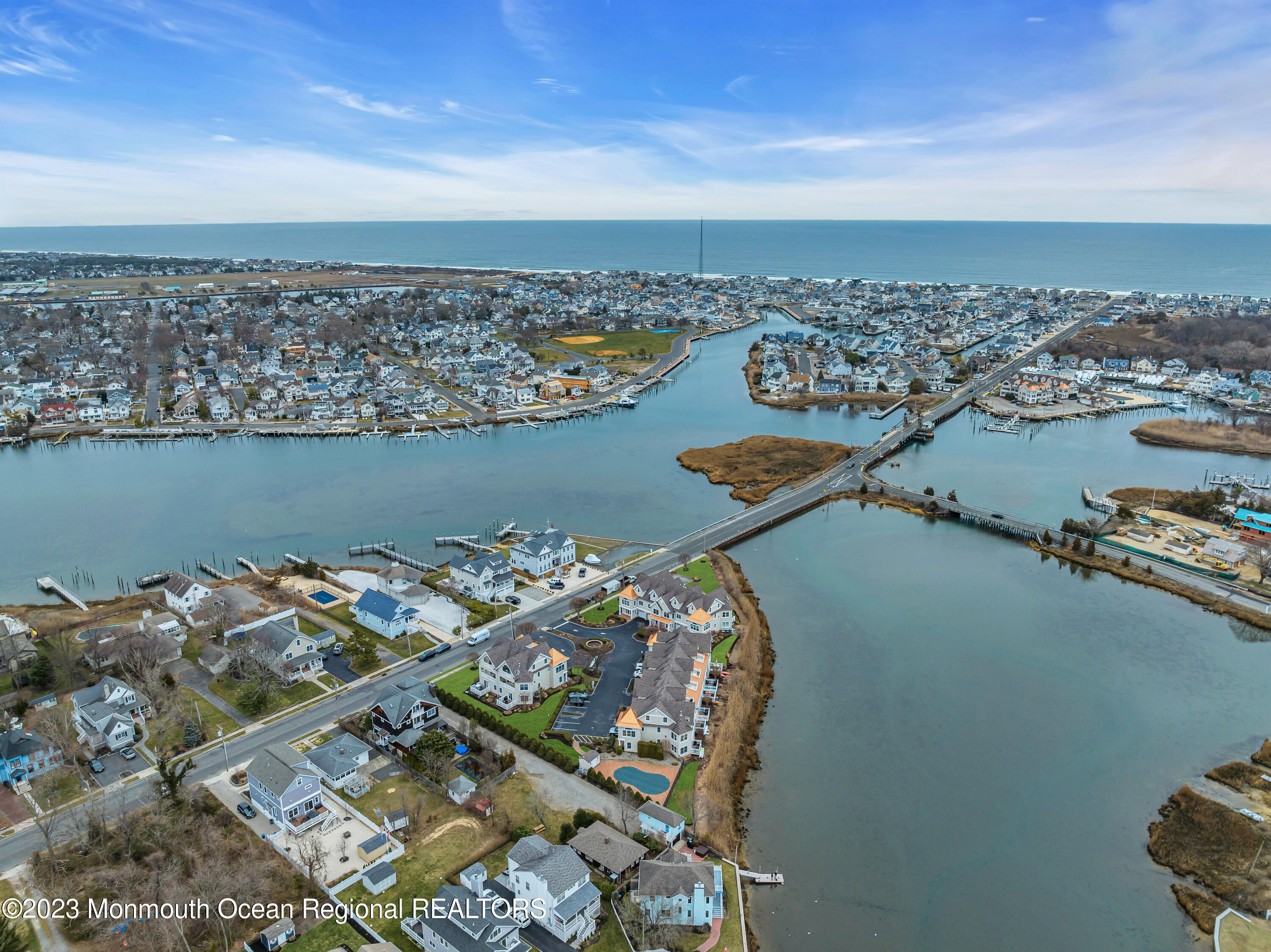 4 Waters Edge Brielle, NJ 08730 - Photo 57 of 66 an aerial view of a houses with outdoor space