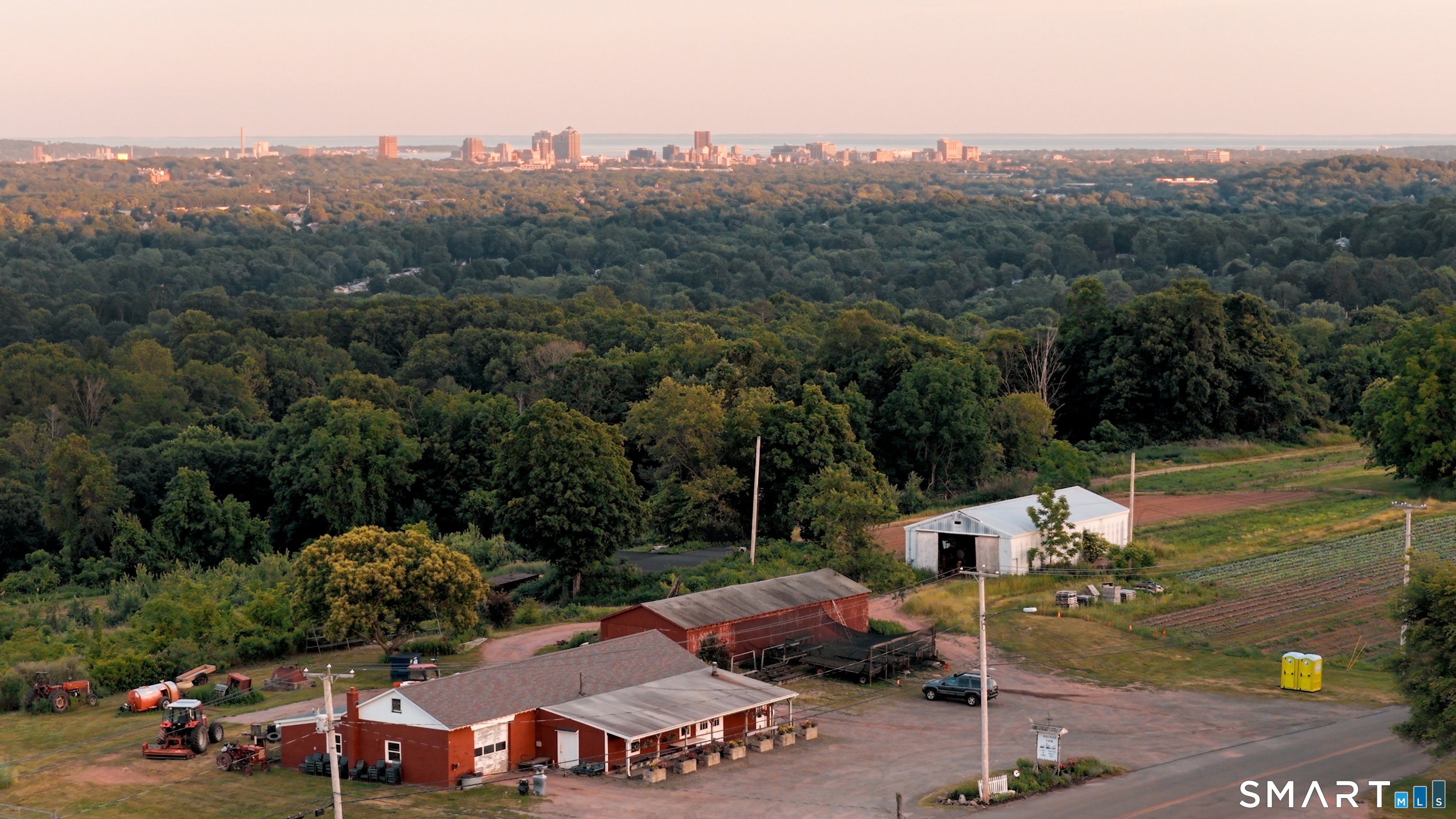 810 Dunbar Hill Road Hamden, CT 06514 - Photo 2 of 40 Sunrise over the farmstand with New Haven, Long Island Sound and Long Island in the view. Amazing sunrises in the morning.