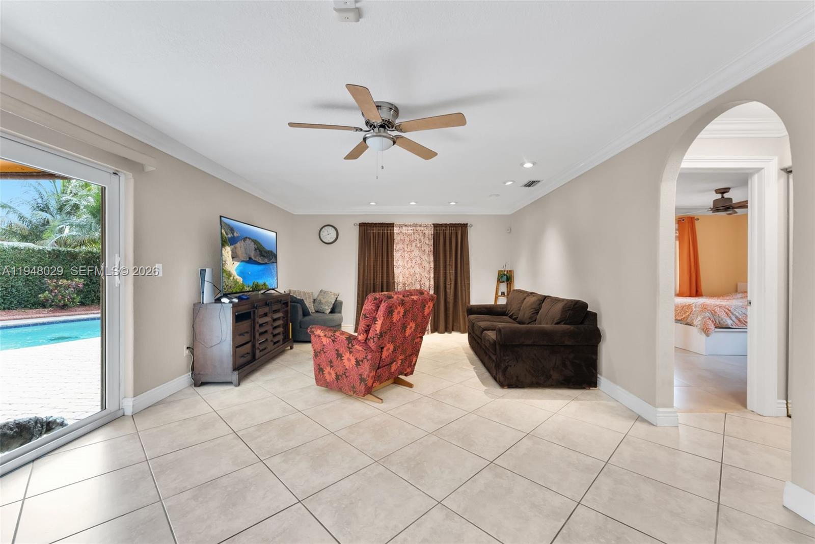 11628 Southwest 50th Street Cooper City, FL 33330 - Photo 15 of 22 a living room with furniture and a window